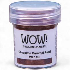 WOW Embossing Pulver 15ml - Pearl - Chocolate Caramel Pearl - Regular*D* Chocolate Caramel Pearl - Regular*D*