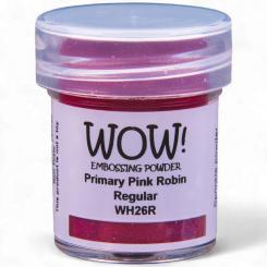 WOW Embossing Pulver 15ml - Primary - Pink Robin - Regular Pink Robin - Regular