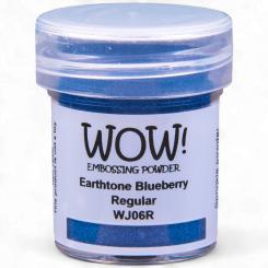 WOW Embossing Pulver 15ml - Earthtone - Blueberry - Regular Blueberry - Regular