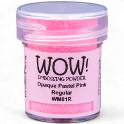 WOW Embossing Pulver 15ml - Pastel - Pink - Regular Pink - Regular