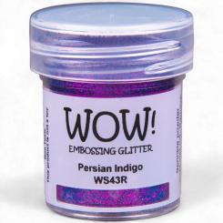 WOW Embossing Pulver 15ml - Glitzer - Persian Indigo - Regular Persian Indigo - Regular