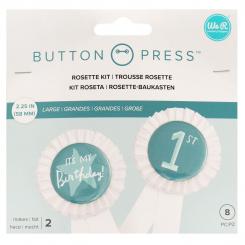 We R Memory Keepers Button Press Rosettenset weiß 58mm 