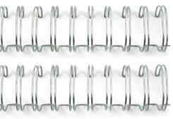 We R Memory Keepers Cinch Bindedraht 2Stk. a 30cm lang / 0,75inch=1,90cm Silber Silber