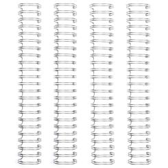 We R Memory Keepers Cinch Bindedraht 4Stk. a 30cm lang / 0,625inch=1,58cm Silber Silber