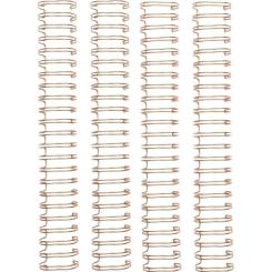 We R Memory Keepers Cinch Bindedraht 4Stk. a 30cm lang / 1,00inch=2,54cm Rose Gold Rose Gold