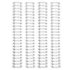 We R Memory Keepers Cinch Bindedraht 4Stk. a 30cm lang / 1,00inch=2,54cm Silber Silber