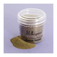 Whispers Embossing Pulver 28g Gold Tinsel Gold Tinsel