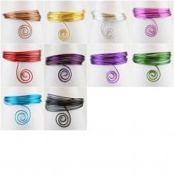 Wire&Wire Lackierter Metalldraht Ø0,7mm - 11m 