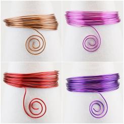 Wire&Wire Lackierter Metalldraht Ø1,2mm - 5,5m 