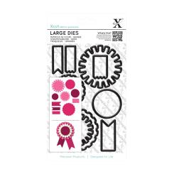 Docrafts Xcut Stanzschablone (10tlg.) - Rosetten 