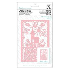 Docrafts Xcut Stanzschablone (2 tlg.) - Bergkirche 