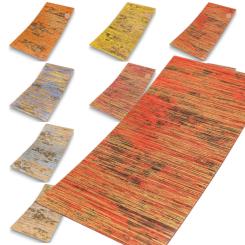 Sandras-Bastelladen - Multicolor Gebürstet - Kerzen Verzierwachsplatte - 200 x 100 x 0,5mm 