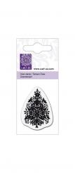 cArt-Us Clear Stempel Weihnachtsbaum Ornament 5x6cm 