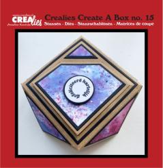 Crealies Create A Box no.14 Gemstone Box 