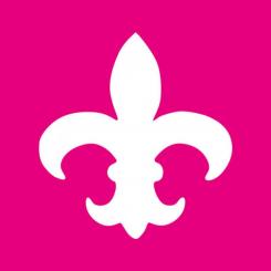 efco Stanzer M Franz. Lilie ~ 2,9 x 3,1 cm 