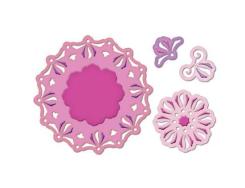 Spellbinders 4 Stanzplatten Shapeabilities Pendants Kaleidoscope 