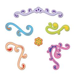 Spellbinders Shapebilities Flourish Accent 