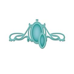 Spellbinders Stanz- & Prägeschablone D-Lites, Mirror 2 Stanzer 