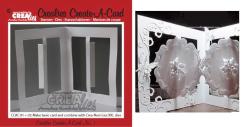 Crealies Create A Card no. 1 Stanzschablone für Karte 
