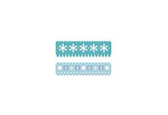 Spellbinders 2 Borden Stanzplatten Borderabilities Snowflake Borders 