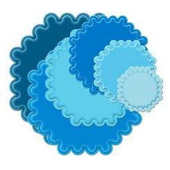 Spellbinders Nestabilites Classic Large Scalloped Octagons 