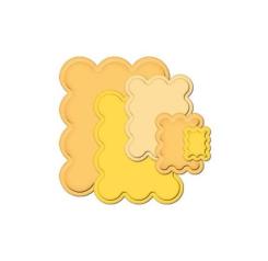 Spellbinders Nestabilities Stanz- & Prägeschablone Big scalloped Rectangles SM 5 Stanzer 