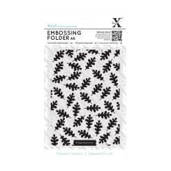 Docrafts Xcut A6 Prägefolder - Muster Eicheblätter 