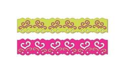 Spellbinders 2 Borden Stanzplatten Borderabilities Contemporary Hearts 