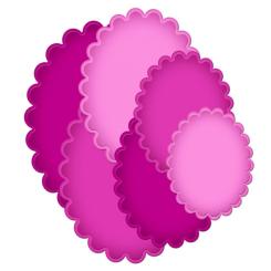 Spellbinders Gr.Nestabilities Grand Scalloped Ovals 6 Stanzer 