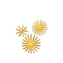 Spellbinders Stanz- & Prägeschablone D-Lites Blooms Two 3 Stanzer 