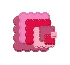 Spellbinders Nestabilities Big Scalloped Squares LG 