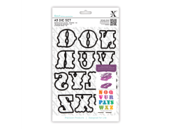 Docrafts Xcut A5 Stanzer Set (13tlg) - Carnival Alphabet N-Z 