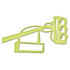 Spellbinders In'spire Stanz- & Prägeschablone  Street Light 1 Stanzer 