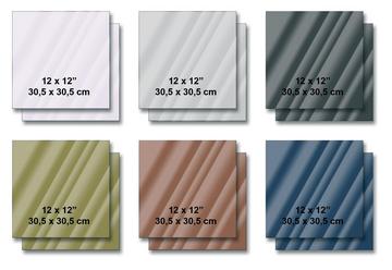 DMD Kartenblock / Scrapbooking Blocksortiert 12 Bögen /30,5x30,5cm Metallic Farben