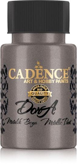 Cadence - Metallic Acrylfarbe - Dora - 50ml Anthrazit