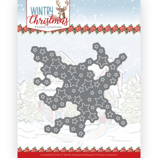 Stanzschablone - Yvonne Creations - Wintry Christmas - Cut out Sterne 