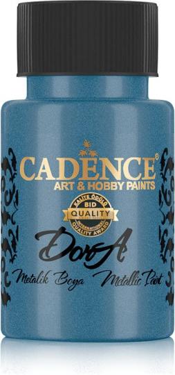 Cadence - Metallic Acrylfarbe - Dora - 50ml Petrol