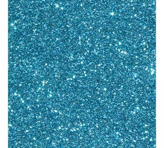 Glitterkarton DIN A4  200g/m²  - 1 Bogen Hellblau
