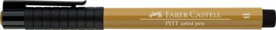 Faber-Castell PITT ARTIST PEN Tuschestift BRUSH -einzeln- 268 grüngold