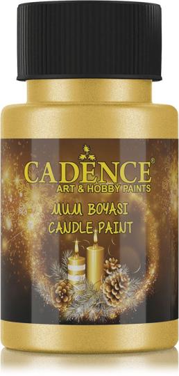 Cadence Kerzenfarbe - Wachsfarbe 50ml Metallic Gold Metallic Gold