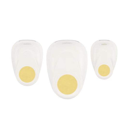 Vaessen Creative Motivstanzer 3er Set Kreis Ø 12, 19 und 37 mm 