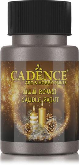 Cadence Kerzenfarbe - Wachsfarbe 50ml Metallic Anthrazit Metallic Anthrazit