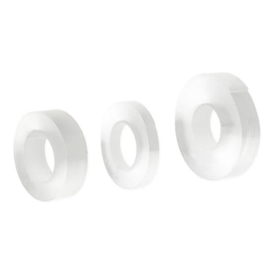 Vaessen Creative - Nano Tape Doppelseitiges-Klebeband 3er Set - wiederablösbar 