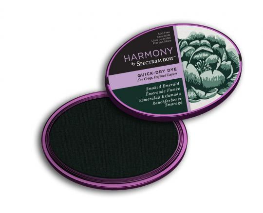 Crafter's Companion Spectrum Noir Harmony Quick Dry Stempelkissen Rauchiger Smaragd