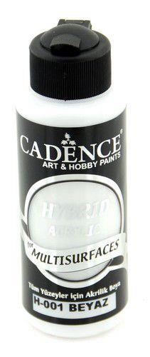 Cadence - Hybrid-Multi-Surface Satin Acrylfarbe - 120ml Weiß