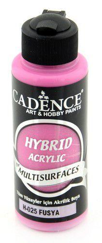 Cadence - Hybrid-Multi-Surface Satin Acrylfarbe - 120ml Fuchsia