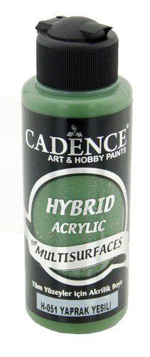 Cadence - Hybrid-Multi-Surface Satin Acrylfarbe - 120ml Blattgrün
