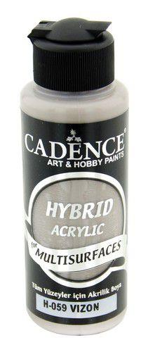 Cadence - Hybrid-Multi-Surface Satin Acrylfarbe - 120ml Nerz-Grau