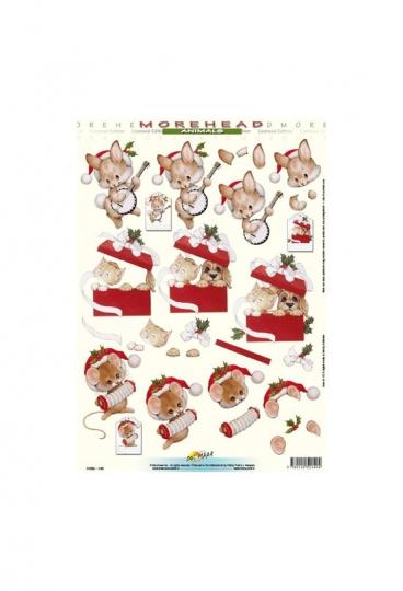 3D Bogen Moreheads Frohe Weihnachten 