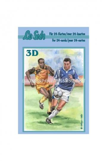 3D-Mini-Pocket-Buch, 12x8 cm, "Sport" 